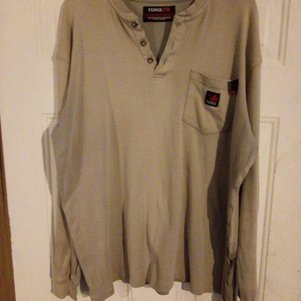 Forge Fire Resistant size XL grey Men's tshirt